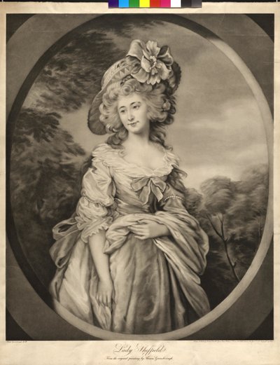Lady Charlotte Sophia Sheffield de Thomas Gainsborough