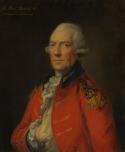 Teniente Coronel Paul Pechell de Thomas Gainsborough