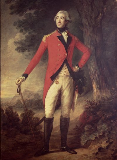 Lord Hastings (1732-1818) Gobernador de India, 1780s de Thomas Gainsborough