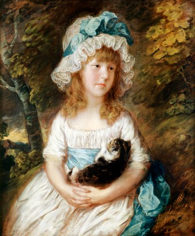Miss Brummell, c.1781-82 (óleo sobre lienzo) de Thomas Gainsborough