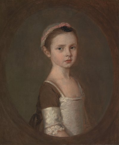 Miss Susanna Gardiner 1752-1818, entre 1758 y 1759 de Thomas Gainsborough