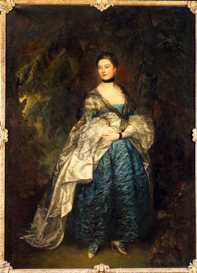 Retrato de cuerpo entero de Lady Gertrude Alston (1732-1807) de Thomas Gainsborough