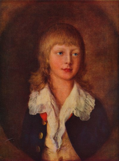 Retrato de Adolphus, Duque de Cambridge, con el uniforme de Windsor, siglo XVIII de Thomas Gainsborough