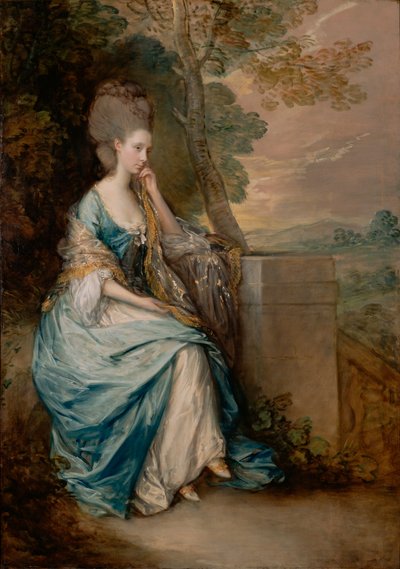 Retrato de Ana, Condesa de Chesterfield de Thomas Gainsborough