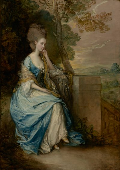 Retrato de Anne, Condesa de Chesterfield, 1777-8 de Thomas Gainsborough
