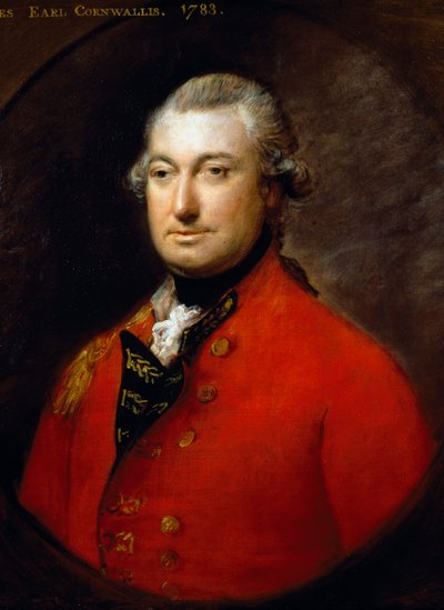 Retrato de Charles Cornwallis de Thomas Gainsborough
