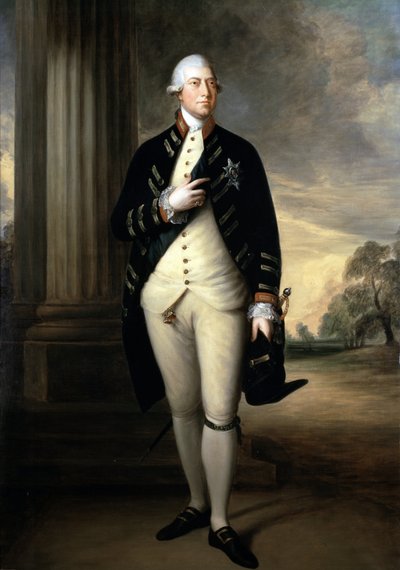 Retrato de Jorge III de Thomas Gainsborough