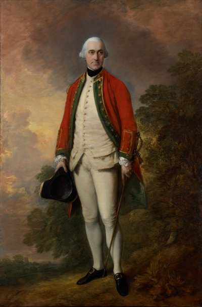 Portrait of George Pitt, First Baron Rivers de Thomas Gainsborough