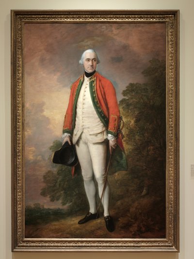 Retrato de George Pitt, Primer Lord Rivers, c.1768-1769 de Thomas Gainsborough