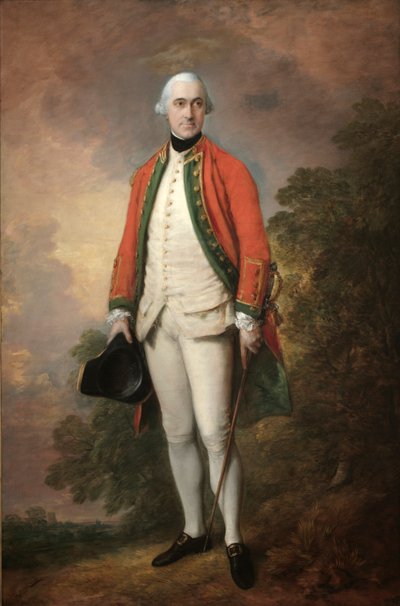 Retrato de George Pitt, Primer Lord Rivers, c. 1768-1769 de Thomas Gainsborough