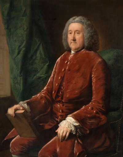 Retrato de Thomas Coward, 1765 de Thomas Gainsborough