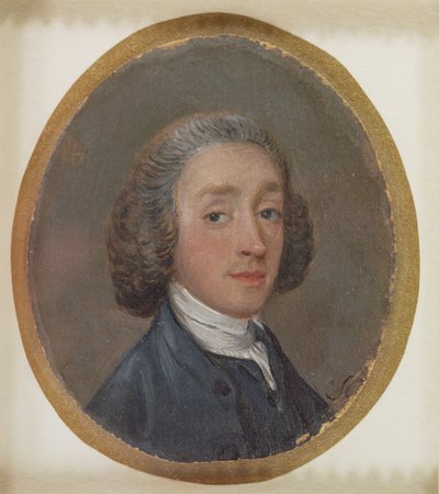 Retrato de un Joven con el Cabello Empolvado de Thomas Gainsborough
