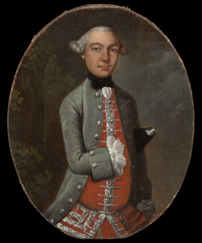 Retrato de un caballero, c.1745-48 de Thomas Gainsborough