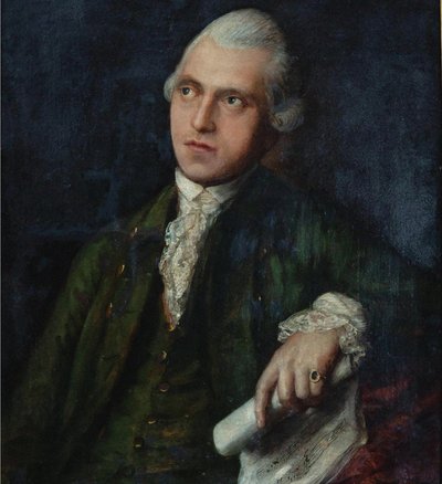 Retrato del compositor y violinista Antonín Kammel 1730-1784, c.1768 de Thomas Gainsborough