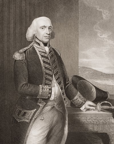 Richard Howe, 1er Conde Howe, ilustración de 