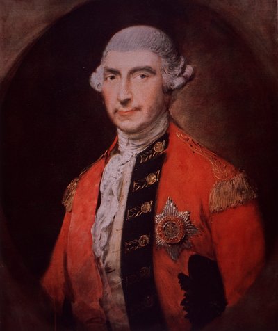 Sir Jeffrey Amherst, comandante británico que luchó contra los franceses en Canadá de Thomas Gainsborough