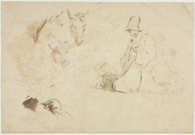 Bocetos: Figuras y animales de Thomas Gainsborough