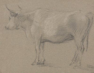 Estudio de una vaca de Thomas Gainsborough