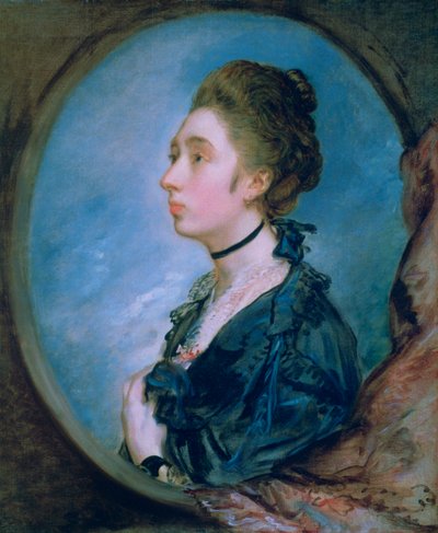 La hija del artista Margaret, c1772 de Thomas Gainsborough