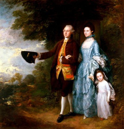 La familia Byam por Thomas Gainsborough de Thomas Gainsborough