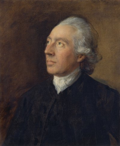 El reverendo Humphry Gainsborough, entre 1770 y 1774 de Thomas Gainsborough
