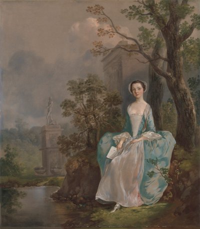 Retrato de mujer de Thomas Gainsborough RA