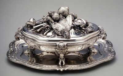 Sopera con tapa y soporte de Thomas Germain