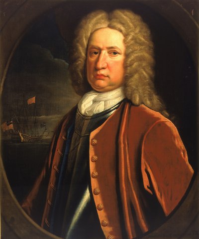 Almirante Sir Charles Wager (1666-1743) de Thomas Gibson