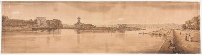 Una selección de veinte de las vistas más pintorescas de París, 1802 de Thomas Girtin