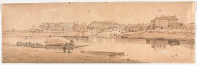 Una selección de veinte de las vistas más pintorescas de París, 1802 de Thomas Girtin