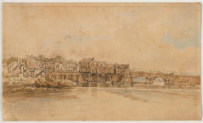 Una selección de veinte de las vistas más pintorescas de París, 1802 de Thomas Girtin