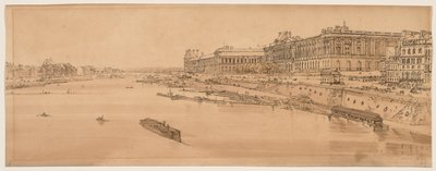 Una selección de veinte de las vistas más pintorescas de París, 1802 de Thomas Girtin