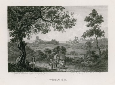 Una vista de Woolwich de Thomas Girtin