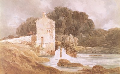 Molino de la Abadía, Knaresborough de Thomas Girtin