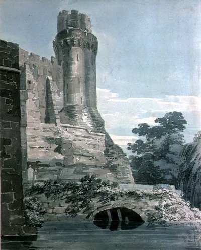 Torre de César, Castillo de Warwick de Thomas Girtin