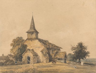 Iglesia de la Capilla, Surrey de Thomas Girtin