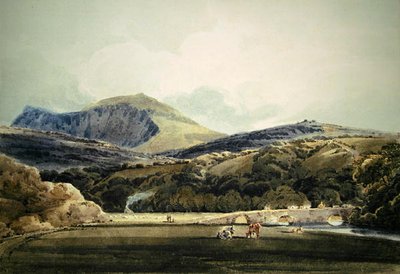 Mynnydd Mawr, Norte de Gales de Thomas Girtin