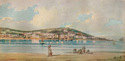 Vista de Appledore, North Devon, desde Instow Sands, 1798, 1919 de Thomas Girtin