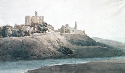 Castillo de Warkworth de Thomas Girtin