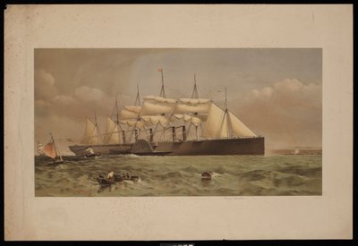 Barco de vapor Great Eastern de Thomas Goldsworth Dutton
