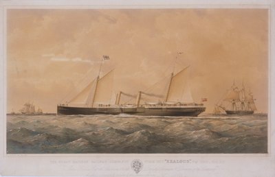 El buque de vapor "Zealous" de la Great Eastern Railway Company de Thomas Goldsworth Dutton