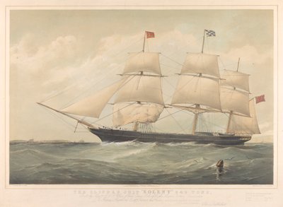 El clíper "Solent de Thomas Goldsworth Dutton