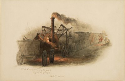Vieja locomotora, Wylam Colliery de Thomas H. Hair