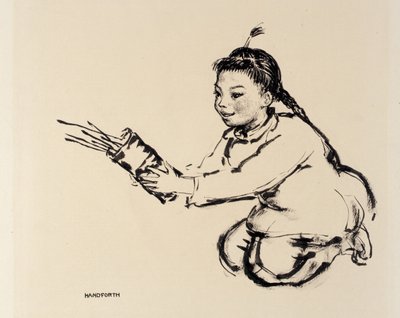 Niña china de Thomas Handforth