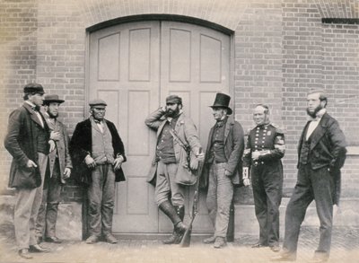 Personal en Holkham Hall, Norfolk, c.1863 de Thomas Harcourt Powell