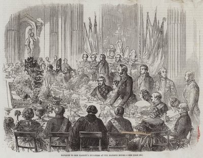 Banquete a los ministros de Su Majestad en la Mansion House de Thomas Harrington Wilson