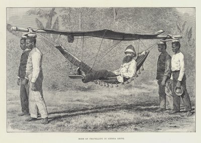 Modo de Viajar en Sierra Leona de Thomas Harrington Wilson