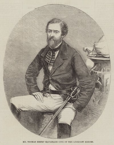 Sr. Thomas Henry Kavanagh, uno de los héroes de Lucknow de Thomas Harrington Wilson