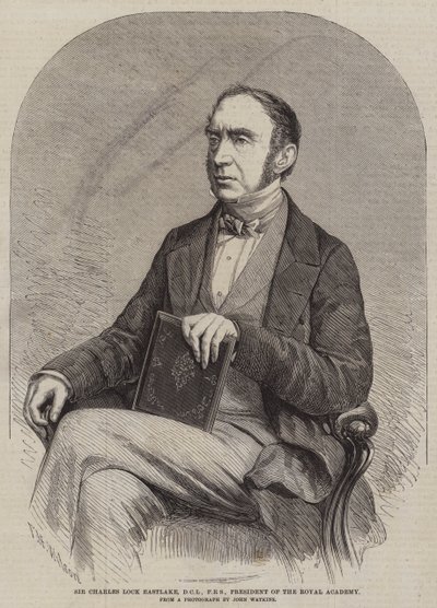 Sir Charles Lock Eastlake, DCL, FRS, Presidente de la Real Academia de Thomas Harrington Wilson
