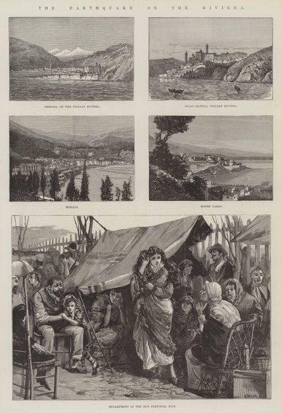 El Terremoto en la Riviera de Thomas Harrington Wilson